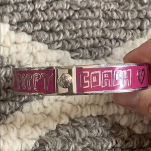 Coach Pink Bracelet